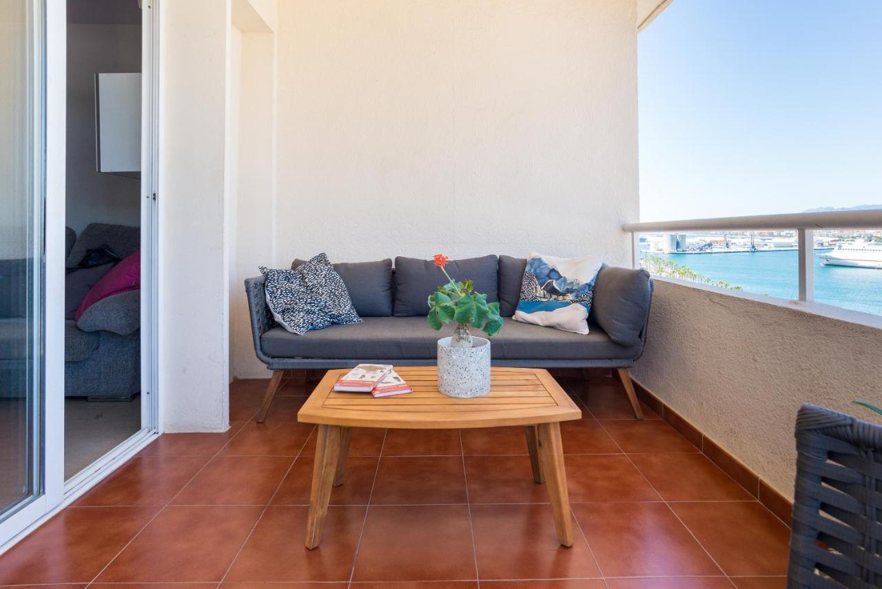 Malagueta-Muelle 1 Puerto 3 Apartman Málaga Kültér fotó
